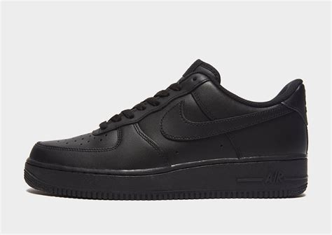 nike air force 1 zwart middel|zwarte nike air force 1.